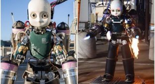 В Италии создали робота в стиле Железного человека (5 фото)