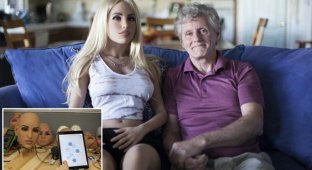 58-летний американец не скрывает отношений с секс-роботом от жены (5 фото + 1 видео)
