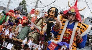 Фестиваль кукол Микуни в Японии (13 фото)