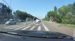 Жесткая мотоавария на Ростовском шоссе в Краснодаре
