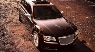 В Chrysler показали новую модификацию для модели 300C - Luxury Series (14 фото)