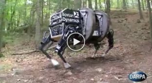DARPA - новый военный робот компании Boston Dynamics