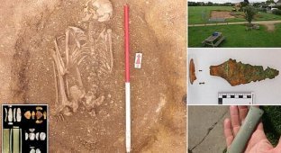 Археологи подозревают британцев в принесении человеческих жертв (9 фото)