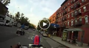 Покатушки на мотоциклах в Нью Йорке