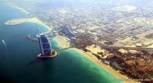 Дубаи. Полет на гидросамолете (13 фото)