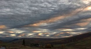 Адские облака (4 фотографии)