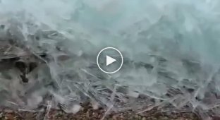 Как замерзает Байкал 