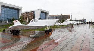 В Татарстане заложили новый завод по производству самолетов сельхозназначения (4 фото + 1 видео)