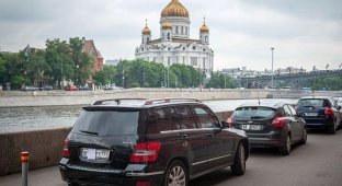 Мобильный парковочный велопатруль в Москве (30 фото)
