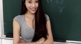 Чэн Цзя-вэнь - самая горячая учительница на Тайване (20 фото)