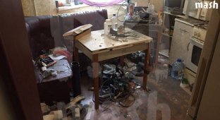 В Балашихе в обычной квартире обнаружили лабораторию по производству взрывчатки (6 фото)