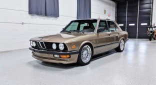 В BMW 1985 года установили двигатель V8 от General Motors турбонаддувом и теперь продают (32 фото + 3 видео)