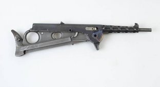 Пистолет-пулемет с продольным расположением магазина - ZB-47 (9 фото)