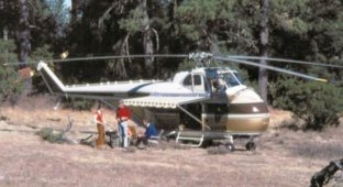 Winnebago Heli-Home — уникальный вертолет-кемпер с ванной комнатой и душем (5 фото + 1 видео)