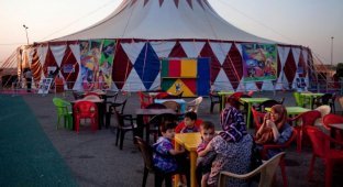 В Багдад приехал цирк (14 фото)