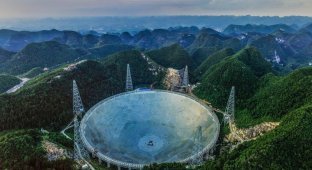 Китайским астрономам удалось записать загадочные радиосигналы из космоса (3 фото)
