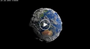 В новом видео НАСА Земля изображена как живое существо