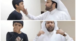 Катарский социолог учит мусульман правильно бить своих жен (4 фото + 1 видео)