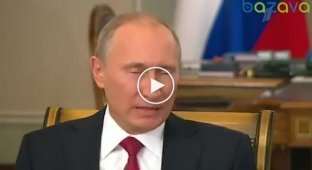 Путин и бац бац бац бац бац брить