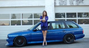BMW E30 M3 в кузове универсал (62 фото)