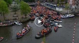 Голландская лодочная движуха