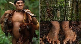 Это амазонское племя до сих пор живет в каменном веке! (17 фото)