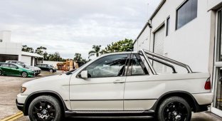 Пикап из BMW X5 (6 фото)