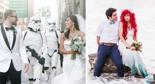 22 фотографии самых эпических свадеб гиков (23 фото)