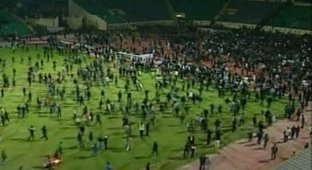 Трагедия во время футбольного матча в Египте (10 фото + видео)