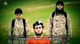 Исламское государство опубликовало видео казни ребёнком израильского шпиона (жесть)