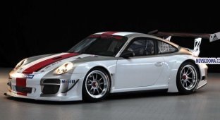 Новый гоночный Porsche 911 GT3 R (9 фото)