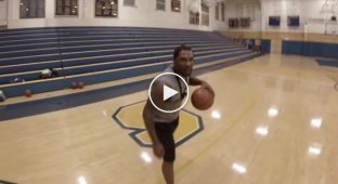Играем в баскетбол с GoPro от первого лица