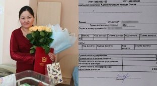 "Плоти нологи!": мэрия Омска требует от роженицы заплатить за врученный ей подарок (4 фото + 1 видео)