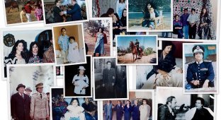 Фотографии из семейного альбома полковника Каддафи (17 фото)