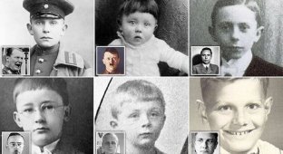Детские годы нацистских преступников (13 фото)