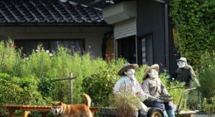 Деревня пугал в Японии (20 фото)