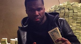 Рэпера Кертиса Джексона (50 Cent) подозревают в укрывательстве доходов (22 фото)
