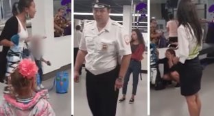 Пассажирка заистерила в симферопольском аэропорту: из-за игрушечного пистолета (2 фото + 1 видео)