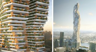 Архитекторы представили концепт самого высокого здания в Нью-Йорке, способного поглощать углерод (7 фото)