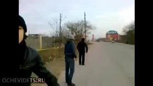 Как ребята в Дагестане останавливают маршрутку