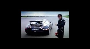 Эксперимент Top Gear: Bugatti Veyron против Самолёта