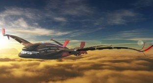 8 смелых концептов, показывающих, как будут выглядеть самолёты будущего (23 фото)