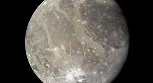 Как звучит Ганимед - крупнейший спутник Юпитера (фото + видео)