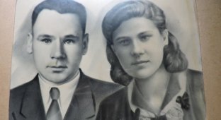 Супруги, прожившие 67 лет вместе: "Секрет счастья прост - не спорьте с мужем" (2 фото)