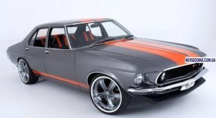 Гибрид Mustang и Holden HQ будет продан с аукциона (20 фото)