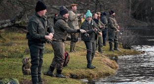 В Шотландии открылся сезон ловли лосося. Фоторепортаж (18 фото)