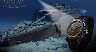 Titanic DNA - очень необычные по составу часы