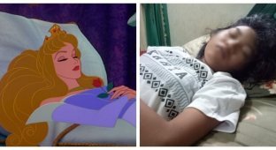 Синдром спящей красавицы: девочка неделями не выходит из сна (4 фото)