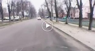 Авария в городе Харьков ул. Камышева