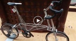 Дорогой велосипед из космической стали